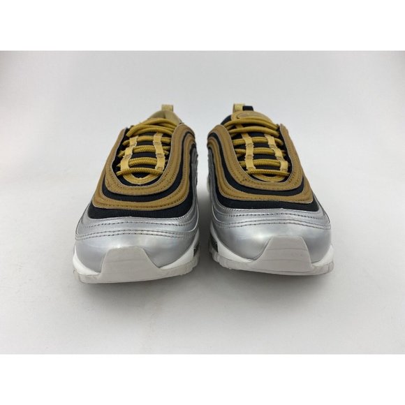 Nike Air Max 97 Metallic Gold Silver Women's Size 9 Sneakers Shoes - Picture 8 of 12